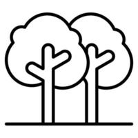 Forest vector icon