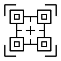 QR Code vector icon