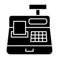 Cash Register vector icon