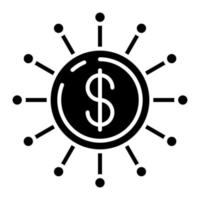 Crowdsourcing vector icon