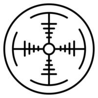 Army Target vector icon