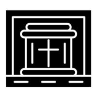 Cremation vector icon