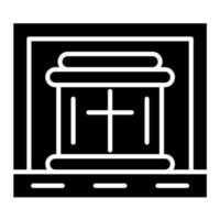 Cremation vector icon