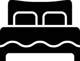 Bed Vector Icon Design Illustration
