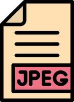 JPEG Vector Icon Design Illustration