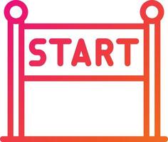 Start Vector Icon Design Illustration