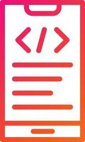 App development Vector Icon Design Illustration