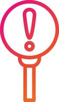 Warning Vector Icon Design Illustration
