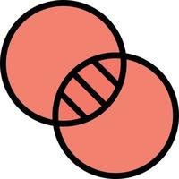 Intersection Vector Icon Design Illustration