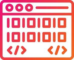 Coding Vector Icon Design Illustration