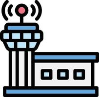 Control tower Vector Icon Design Illustration