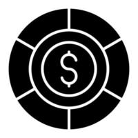 Money Margin vector icon
