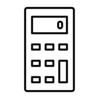 Calculator vector icon