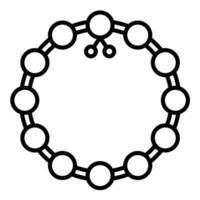 icono de vector de pulsera