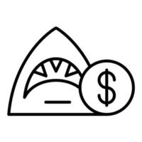 Loan Shark vector icon