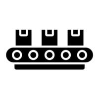 Conveyor Belt vector icon