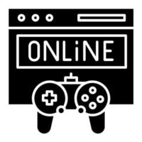 Online Gaming vector icon