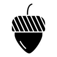 Chestnut vector icon