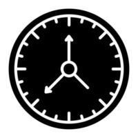 icono de vector de tiempo