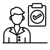 Vetted Professionals vector icon