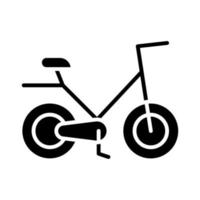 Spring Bike vector icon