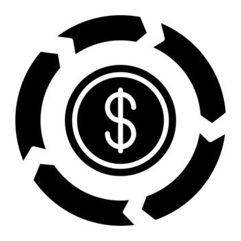 Refinancing vector icon