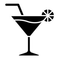 Cocktails vector icon