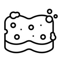 Sponge vector icon