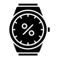 Wristwatch Sale vector icon