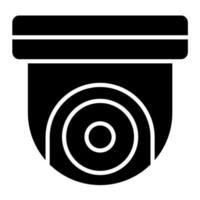 icono de vector de cámara cctv