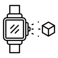 Holo Smart Watch vector icon