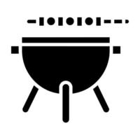 BBQ Grill vector icon