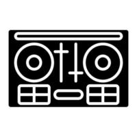 DJ Mixer vector icon