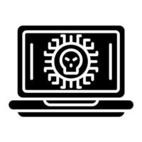 Malware vector icon