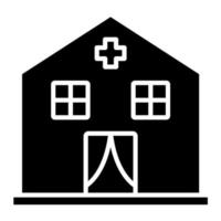 Refugee Camp vector icon