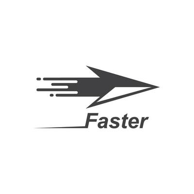 Arrow vector illustration icon Logo of delivery and logistic