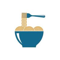 pastas, espaguetis vector ilustración