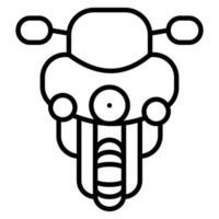 Motorbike vector icon