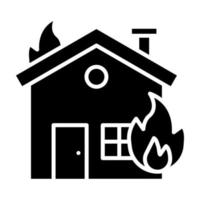 House Fire vector icon