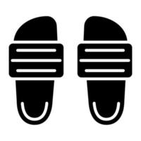 Slipper vector icon