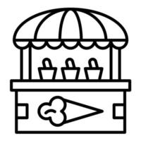 Icecream Cart vector icon