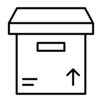 Box vector icon