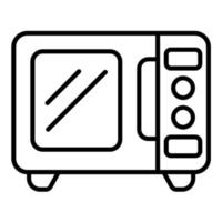 Microwave vector icon