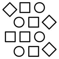 Unstructured Data vector icon