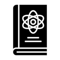 Physics Book vector icon