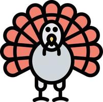 Turkey chicken Vector Icon Design Illustration