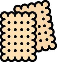 Biscuit Vector Icon Design Illustration