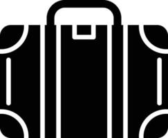 Suitcase Vector Icon Design Illustration