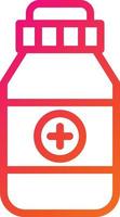 Medicine jar Vector Icon Design Illustration