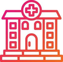 Hospital Vector Icon Design Illustration